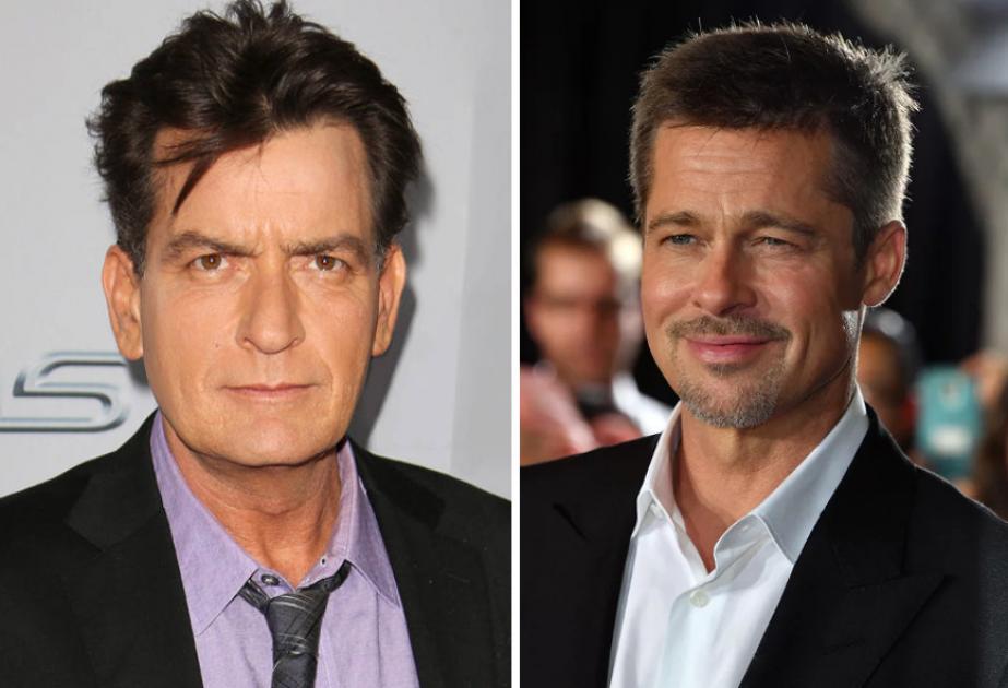 Κάποτε ο Charlie Sheen ήταν σταρ και ο Brad Pitt κομπάρσος [εικόνες] - SigmaLive