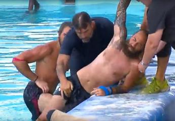 Survivor: Στον χθεσινό αγώνα ο Κώστας Αναγνωστόπουλος κόντεψε να πνιγεί! - Κεντρική Εικόνα
