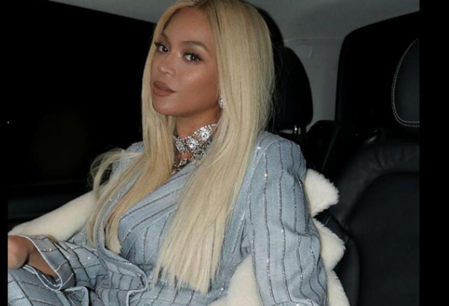 H Beyonce προτείνει ένα κλασικό ριγέ κοστούμι να φορεθεί ακόμα και σε ...